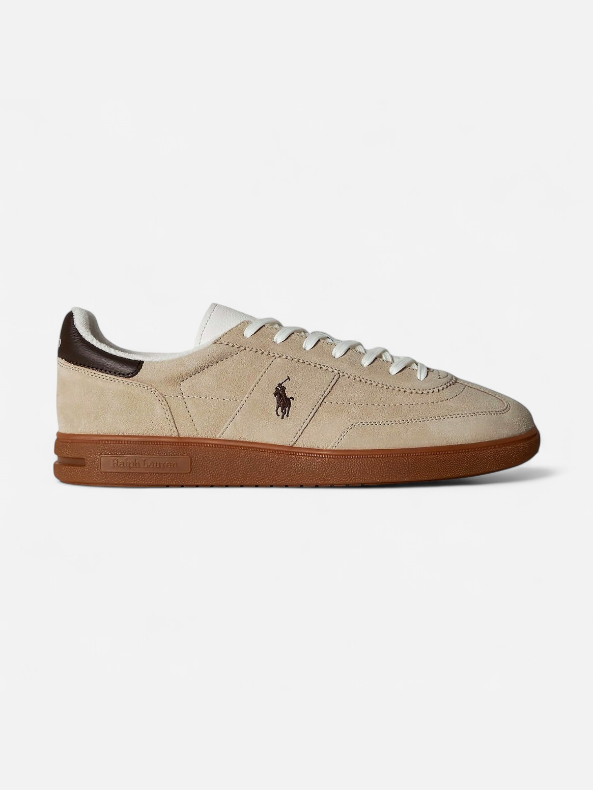 Polo Ralph Lauren Bedford PP - Low Top Suede Sneaker, ruskeanharmaa