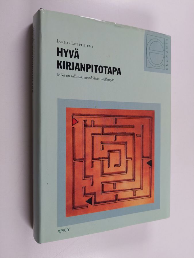 Jarmo Leppiniemi : Hyvä kirjanpitotapa