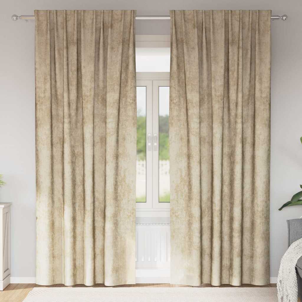 vidaXL Samettiverhot Kerma 260 x 140 cm