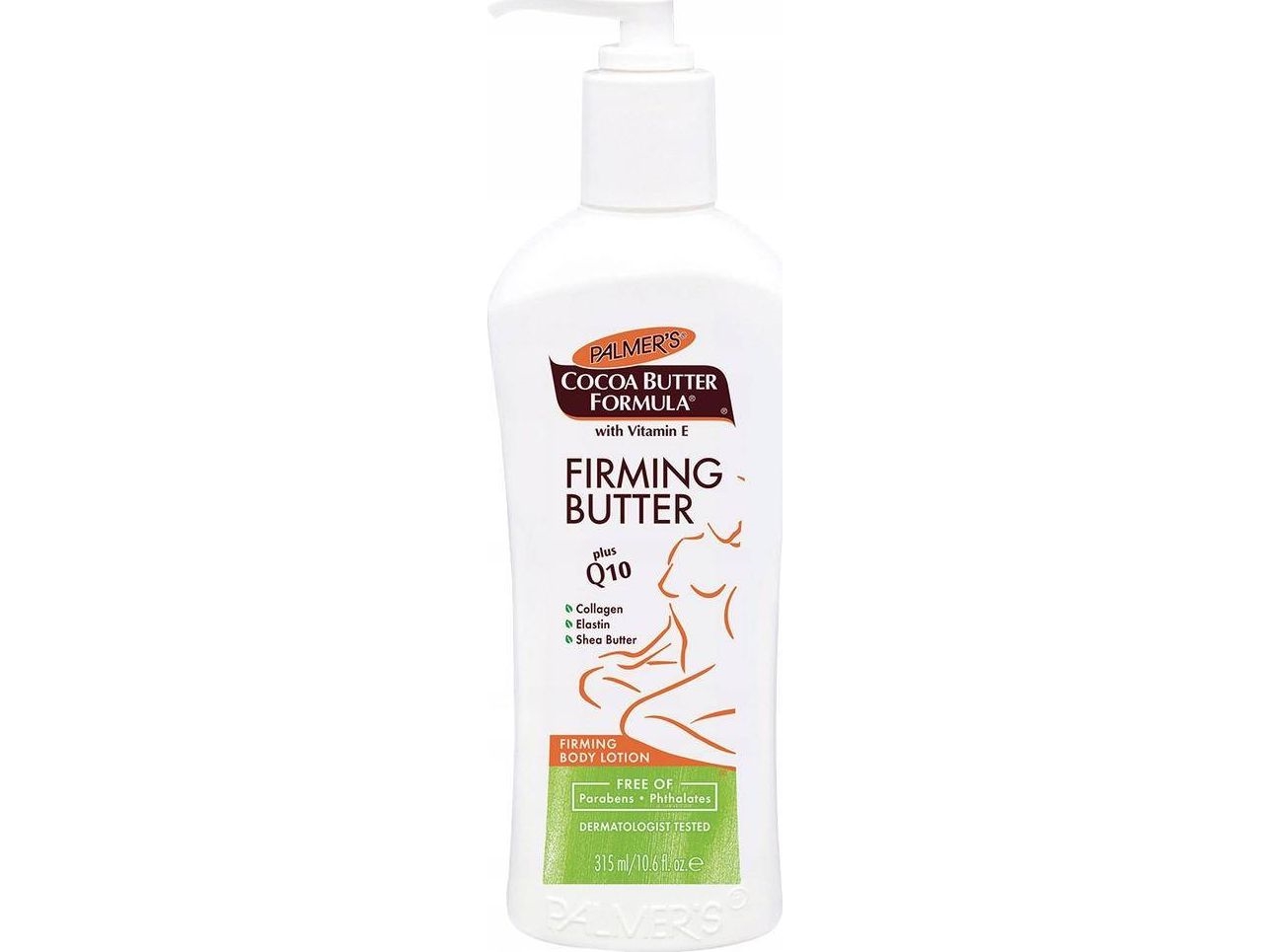 PALMER'S Cocoa Butter Formula kiinteyttävä vartalovoide koentsyymi Q10:llä